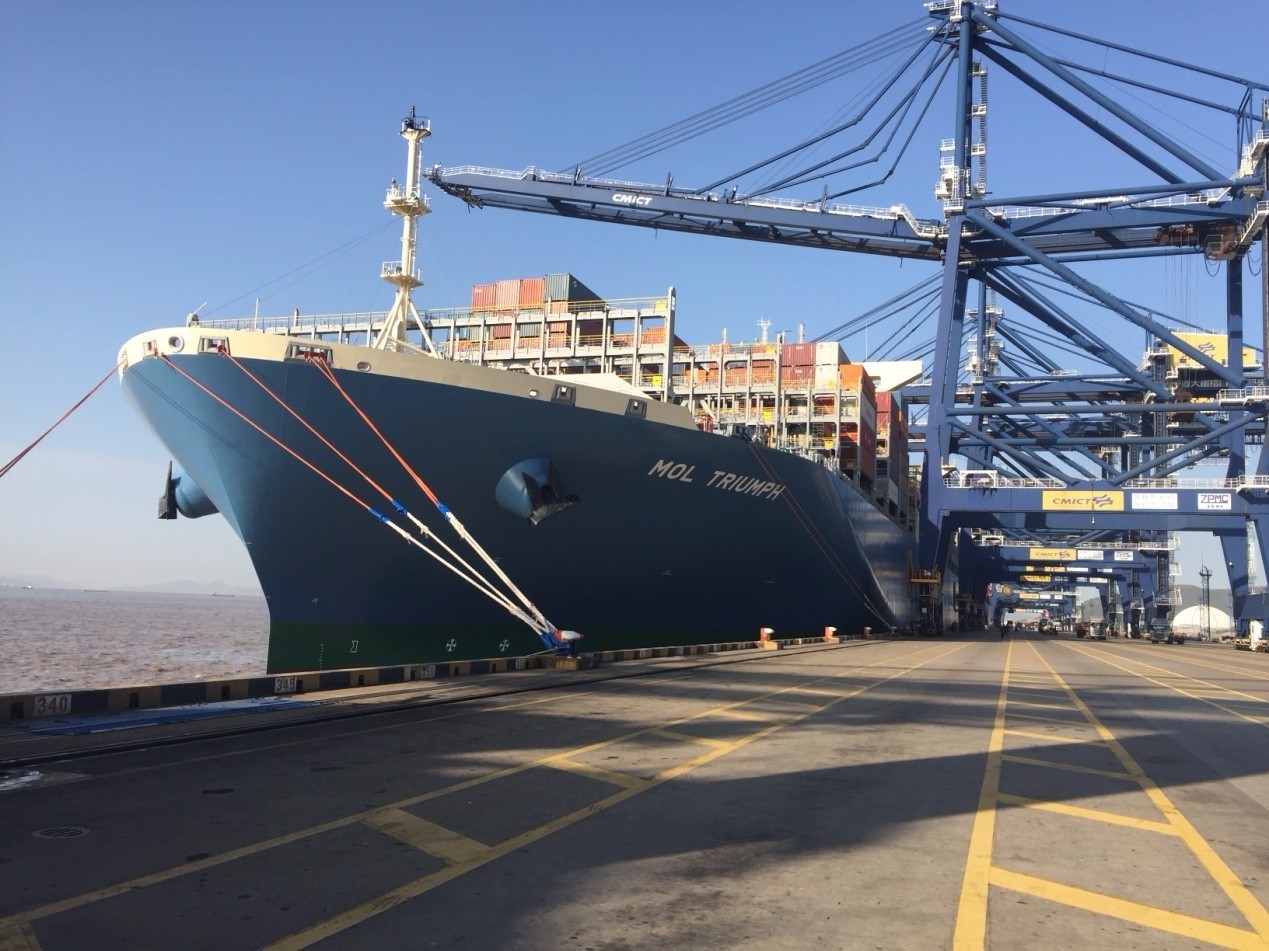 寧波引航成功引領“商船三井成就”輪安全靠泊寧波舟山港，助力區域運輸效率提升